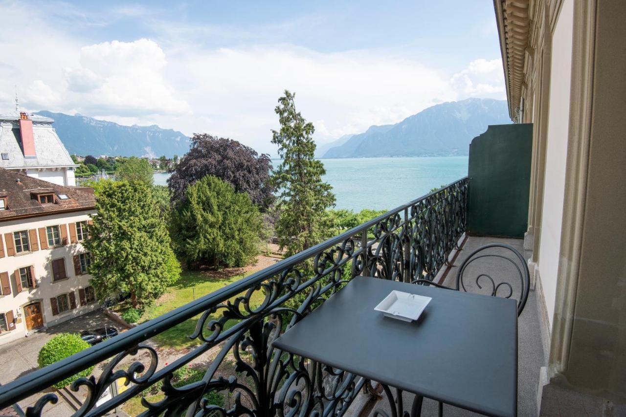 Hôtel Des Trois Couronnes&Spa - The Leading Hotels of the World Vevey Exterior foto