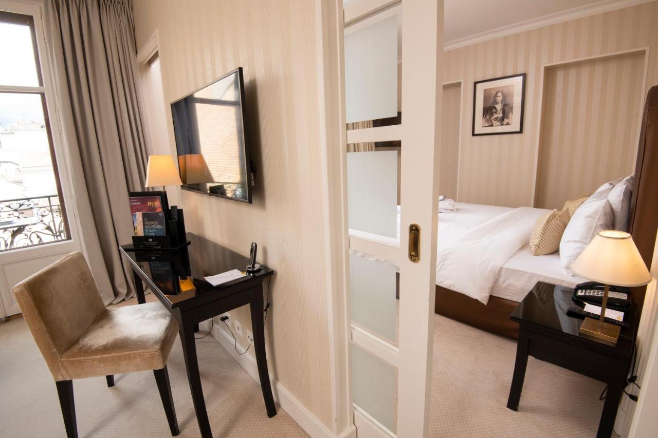 Hôtel Des Trois Couronnes&Spa - The Leading Hotels of the World Vevey Exterior foto