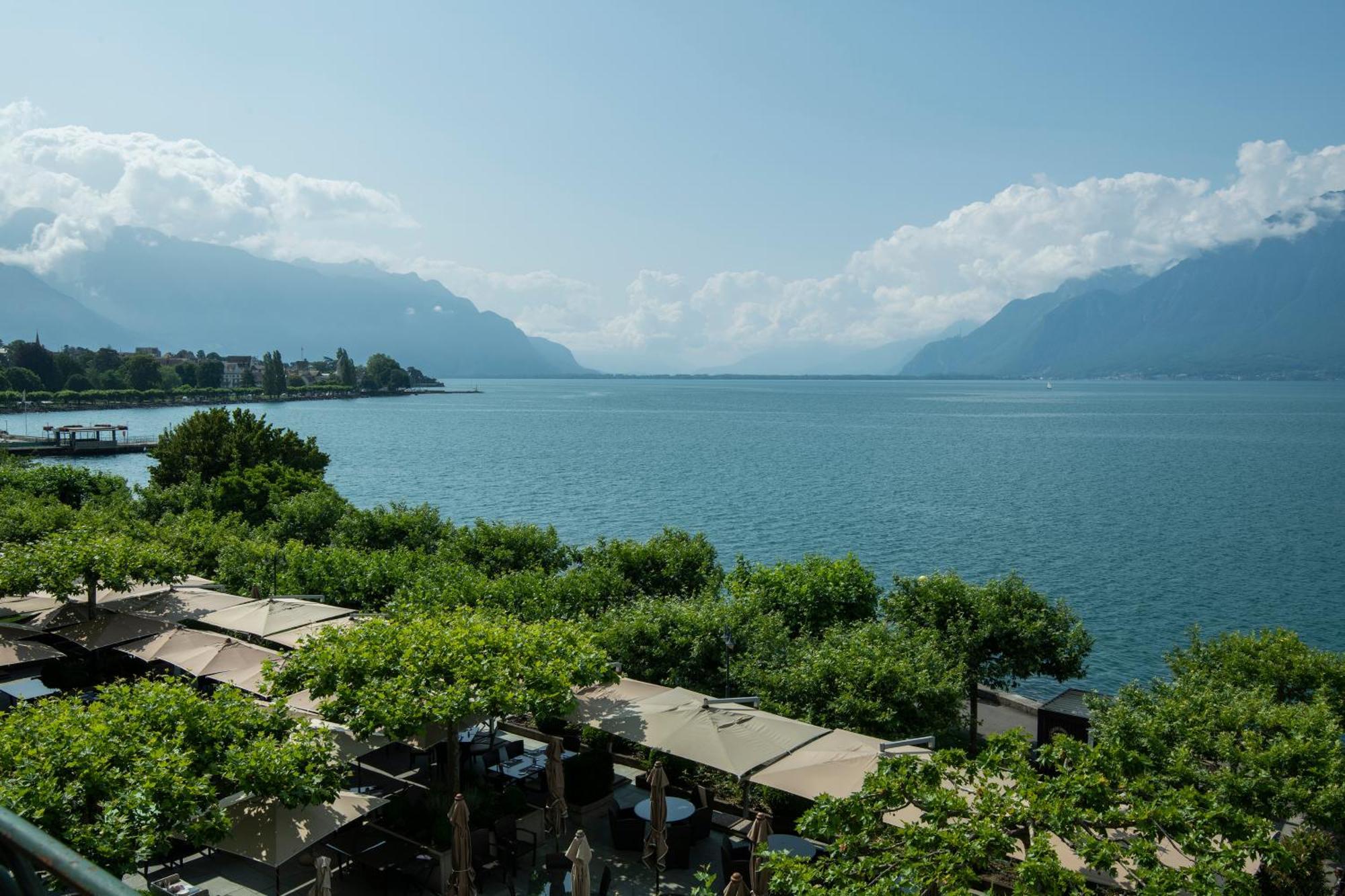 Hôtel Des Trois Couronnes&Spa - The Leading Hotels of the World Vevey Exterior foto