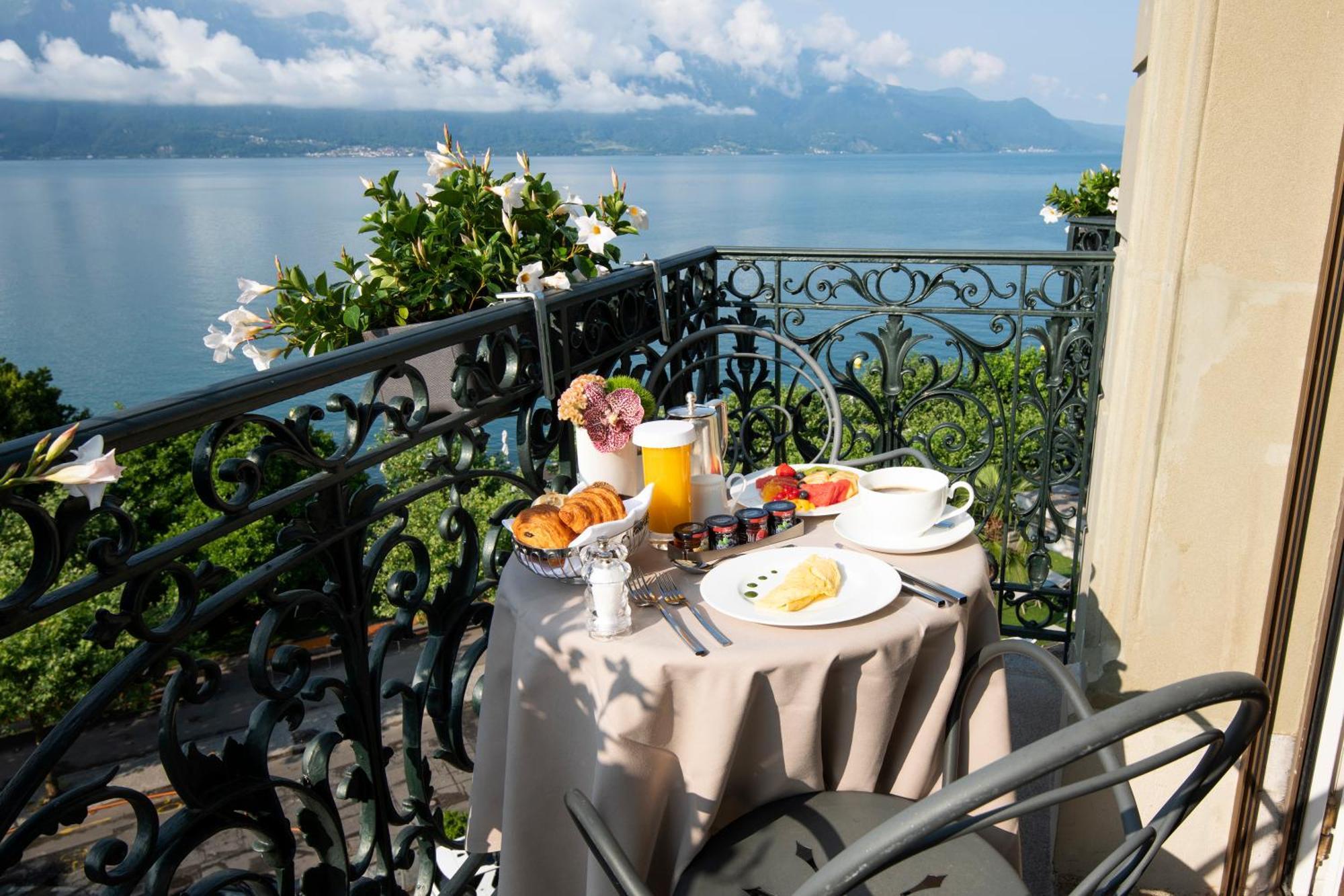 Hôtel Des Trois Couronnes&Spa - The Leading Hotels of the World Vevey Exterior foto