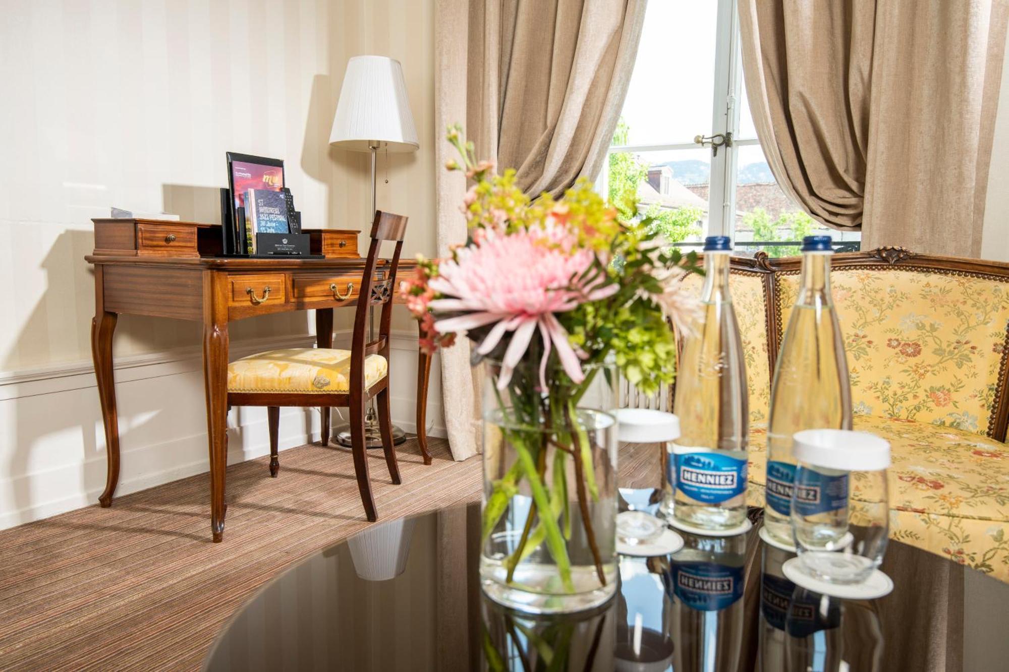 Hôtel Des Trois Couronnes&Spa - The Leading Hotels of the World Vevey Exterior foto