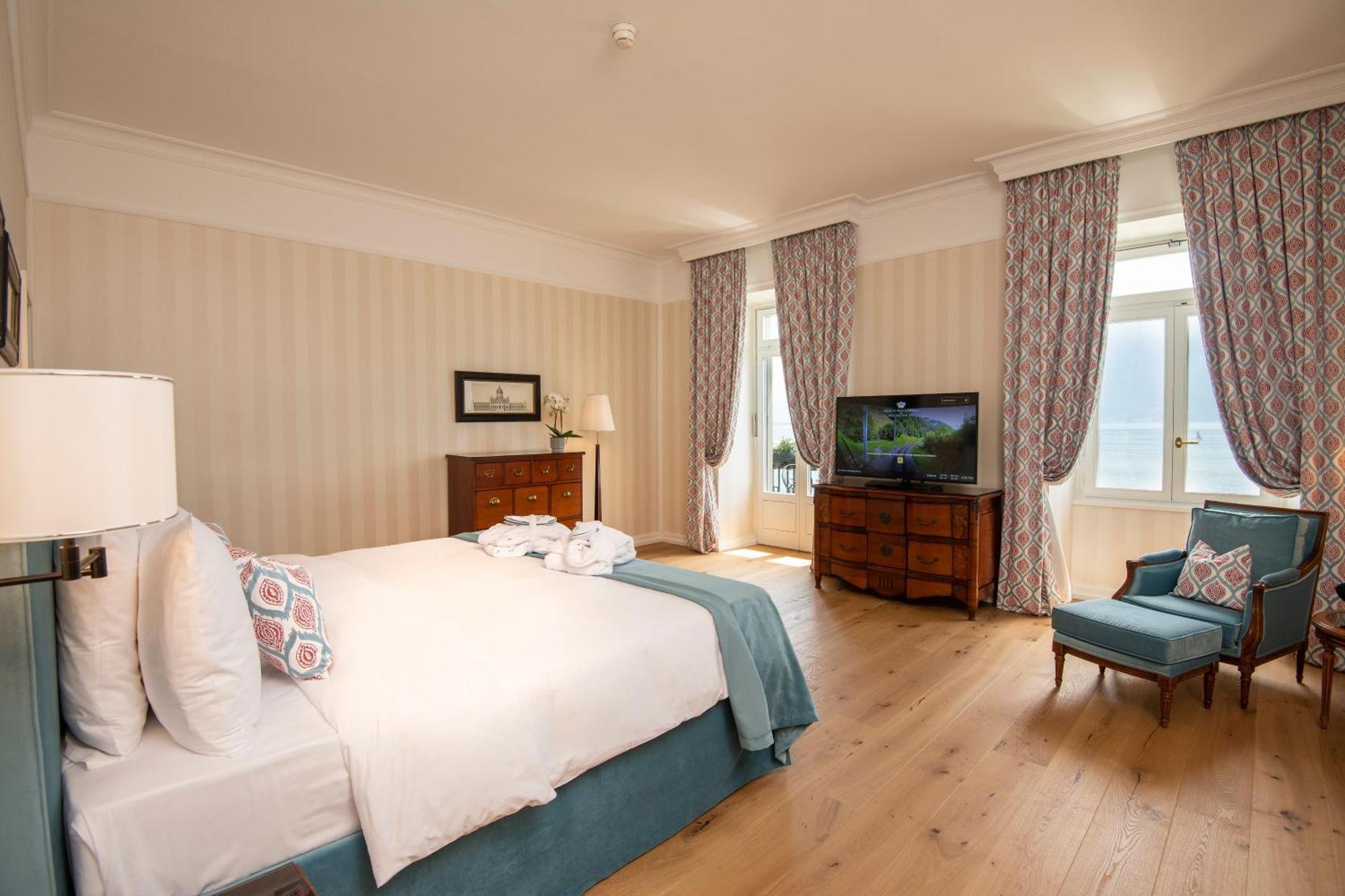 Hôtel Des Trois Couronnes&Spa - The Leading Hotels of the World Vevey Exterior foto