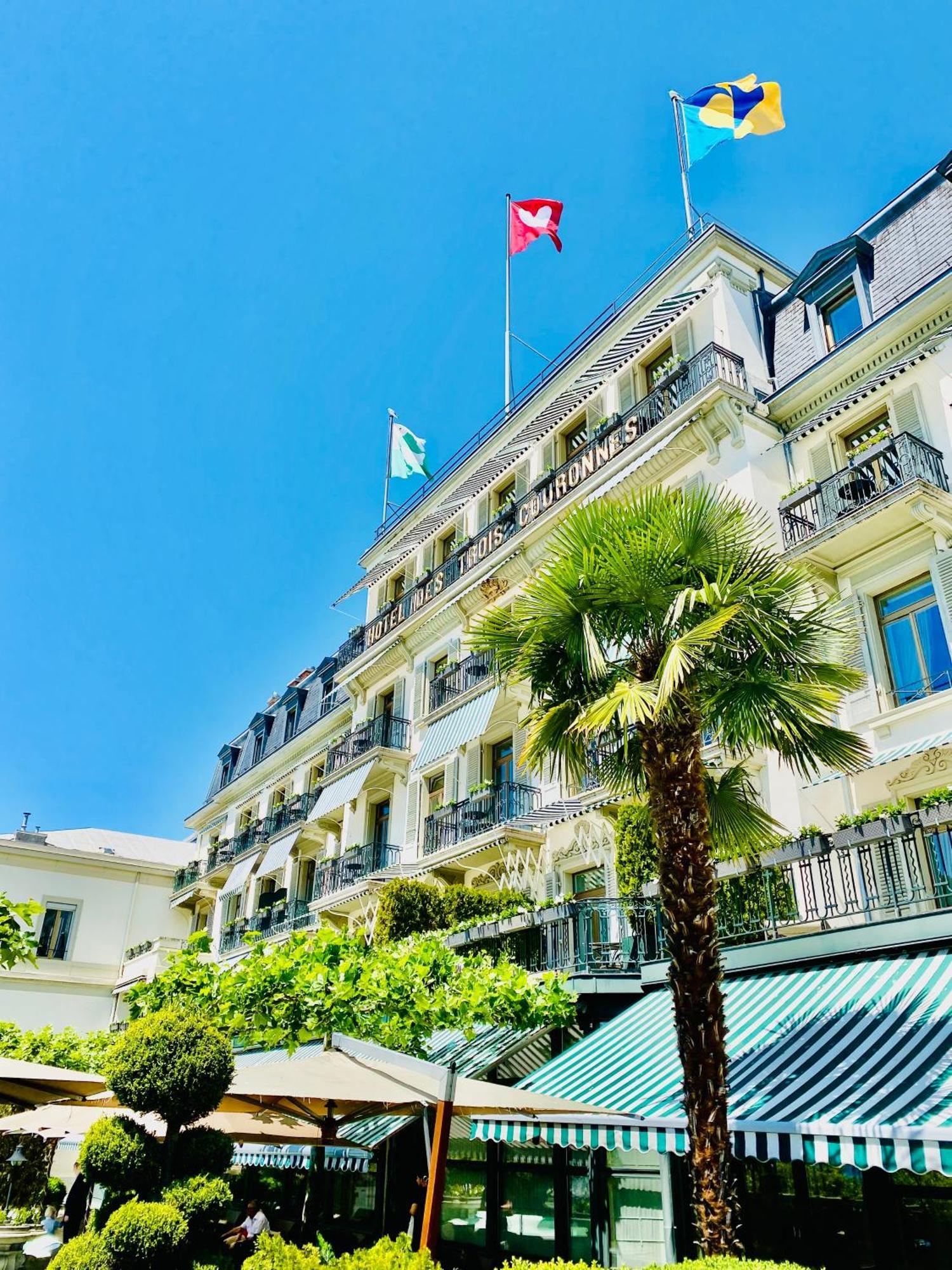 Hôtel Des Trois Couronnes&Spa - The Leading Hotels of the World Vevey Exterior foto
