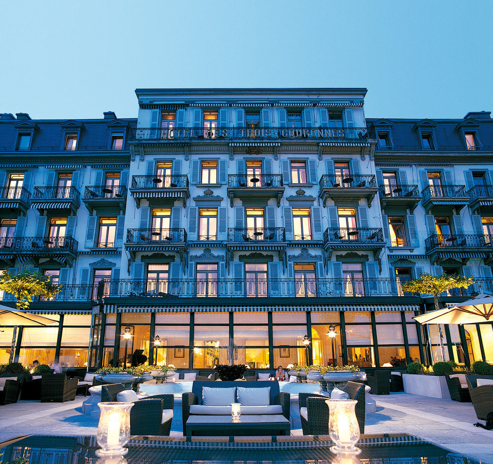 Hôtel Des Trois Couronnes&Spa - The Leading Hotels of the World Vevey Exterior foto